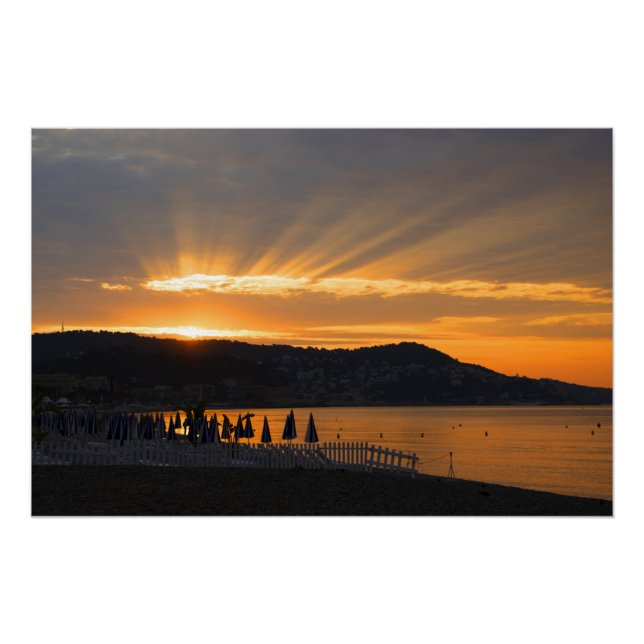 Póster Luz Do Sol Em Promenade des Anglais (Frente)