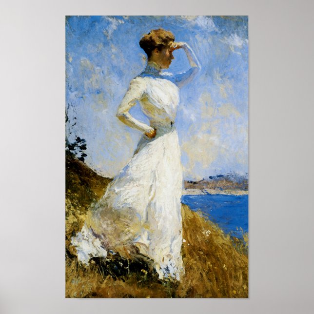 Póster Luz do sol por Frank Benson (Frente)