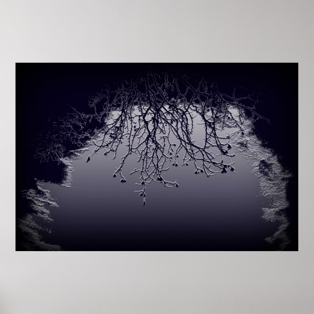 Poster Luz e escuridão (Frente)