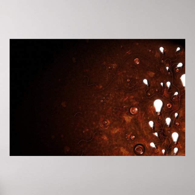 Póster Luz e Escuro (Frente)