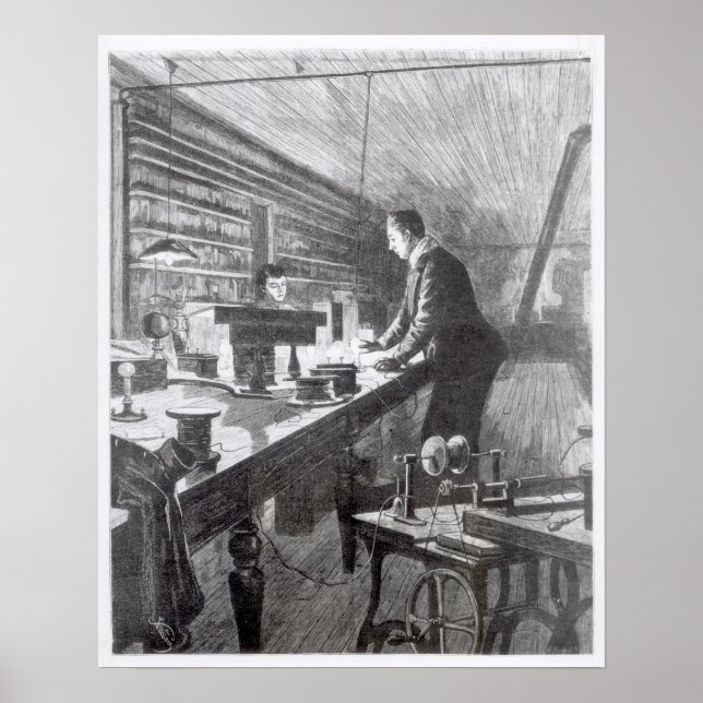 Póster Luz elétrica (Frente)