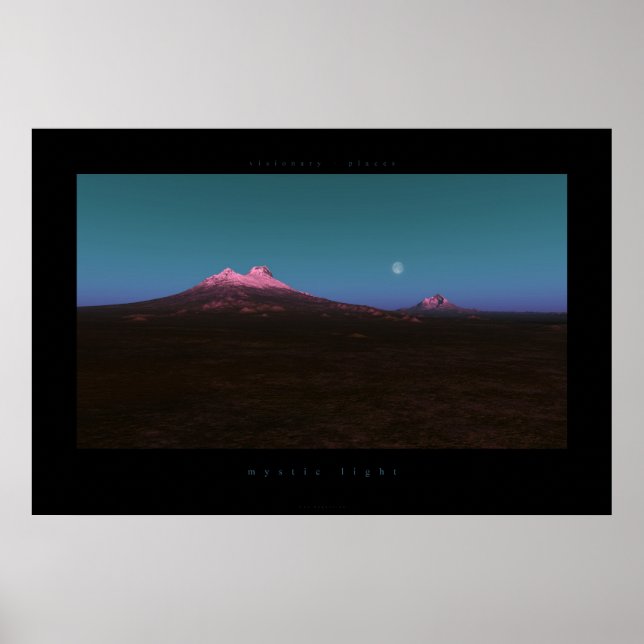 Póster luz mística (Frente)