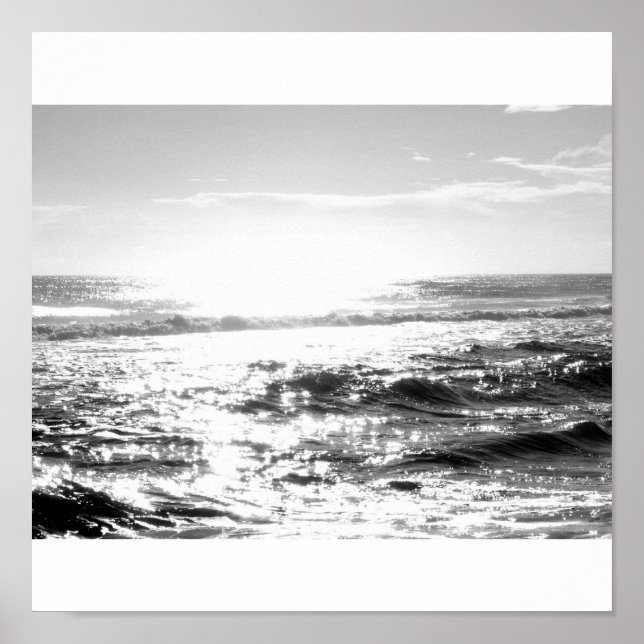 Póster Luz na água (Frente)