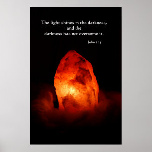 Póster Luz na escuridão