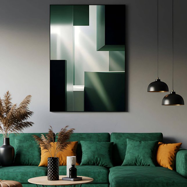 Poster Luz na Geometria (Criador carregado)