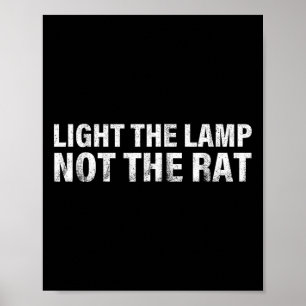 Poster Luz Não É Um Natal Engraçado Para O Rato.