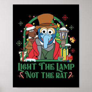 Poster Luz Não É Um Natal Engraçado Para O Rato 2