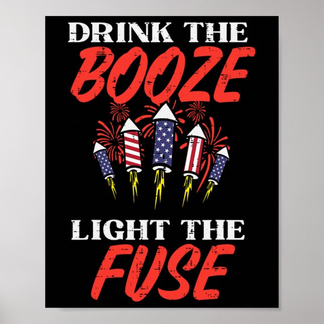 Poster Luz Os Fusíveis Fogos De Fogo Engraçados Quarto De (Frente)