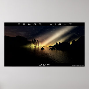 Póster Luz polar