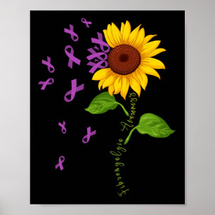 Poster Luz Roxo Sunfloral Fita Fibromialgia
