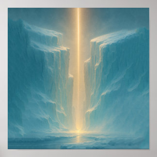 Poster Luz Sobre a Geleira