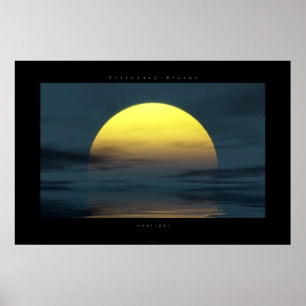 Poster luz solar