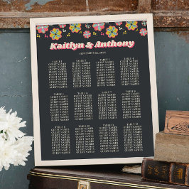 Poster Luz verde e casamentos de penteados