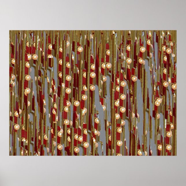 Póster Luzes (Frente)