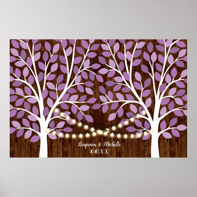 Poster Luzes - 150 Alternativa de Livro de Visitas com As (Frente)