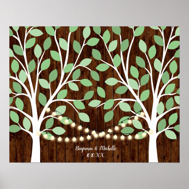 Poster Luzes - Alternativo do Livro de Convidado de 75 As (Frente)