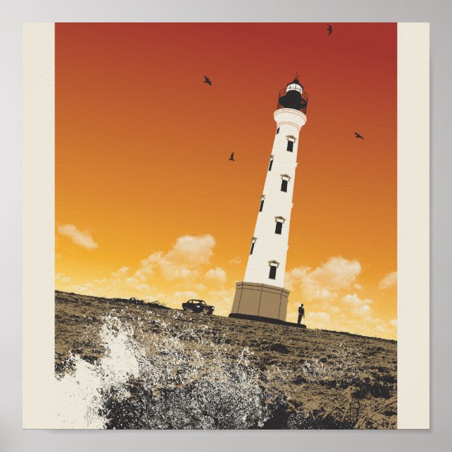 Póster Luzes apagadas (Frente)