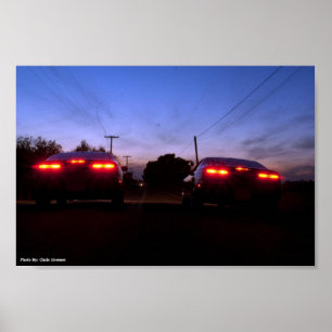 Póster Luzes brilhantes 300zx