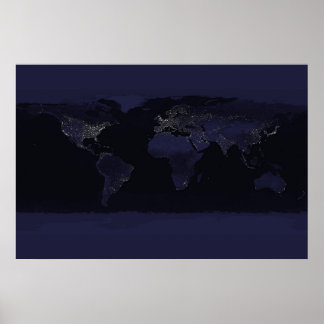 Poster Luzes da Cidade da Terra