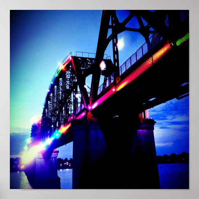 Poster Luzes da ponte (Frente)