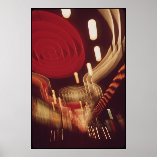 Poster Luzes de casino (Frente)