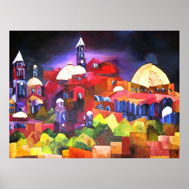 Póster Luzes de Jerusalém (Frente)