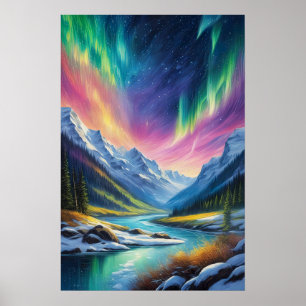 Poster Luzes de norte sobre Vale de Snowy