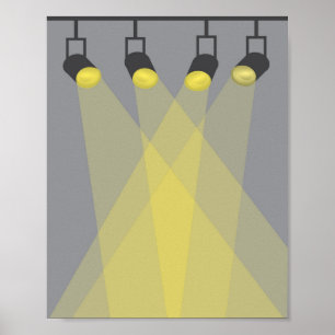 Poster Luzes de Palco