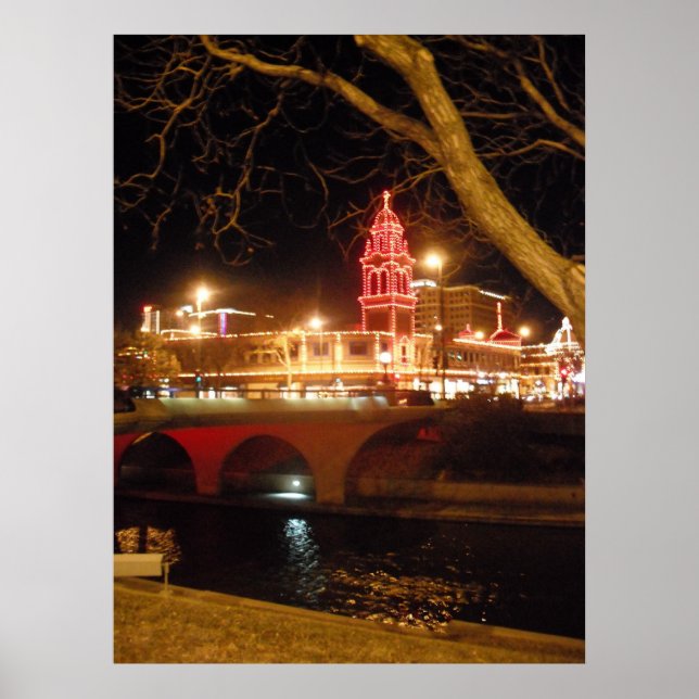 Póster Luzes de Plaza (Frente)