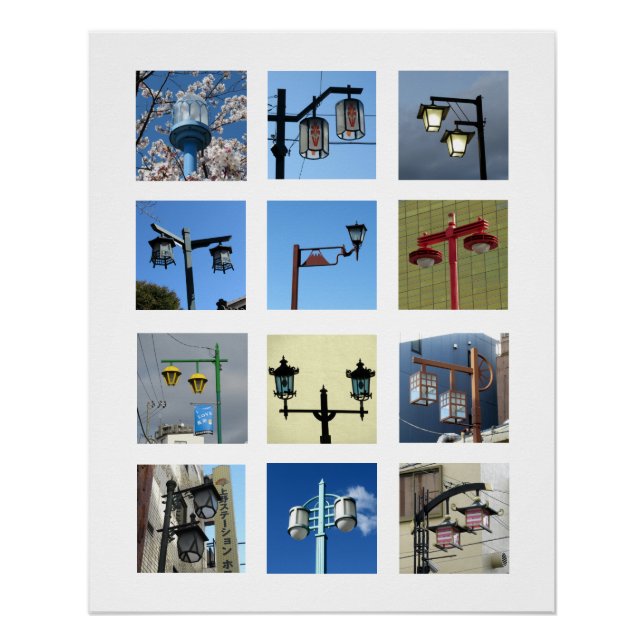 Póster Luzes de Tóquio (Frente)