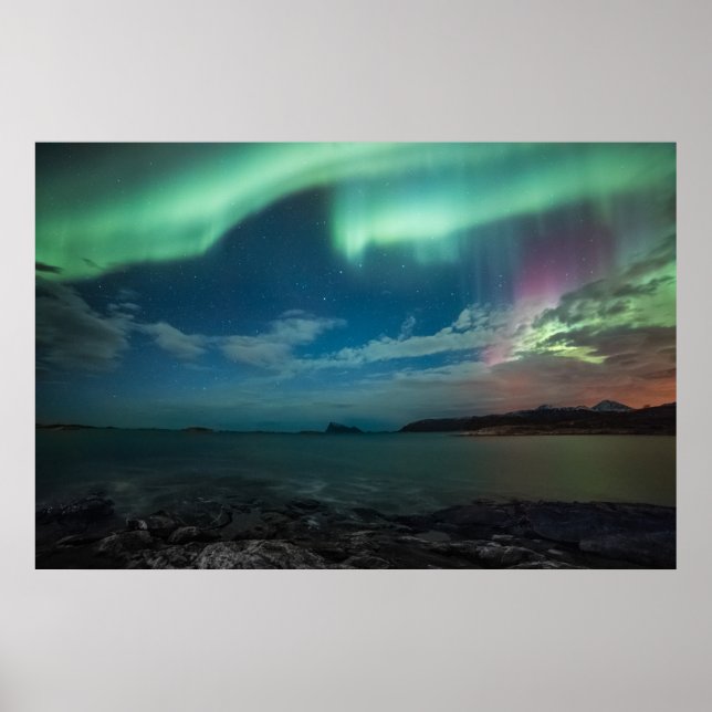 Poster Luzes do norte (Frente)