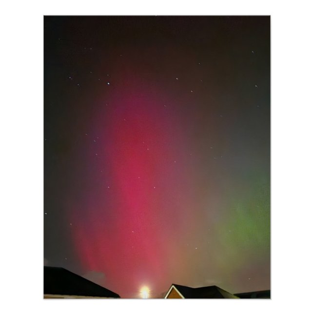 Póster Luzes do norte (Frente)