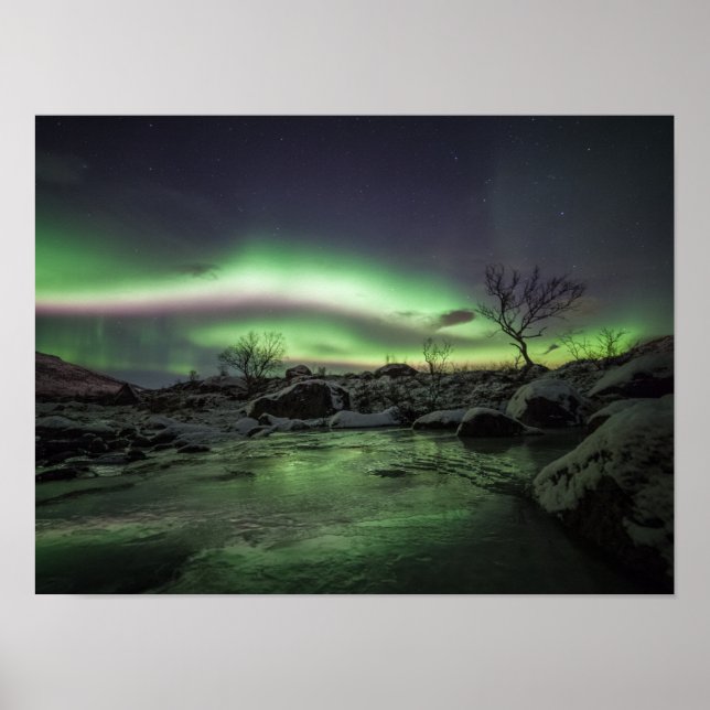 Poster Luzes do norte (Frente)