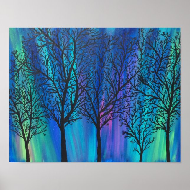 Póster Luzes do norte (Frente)