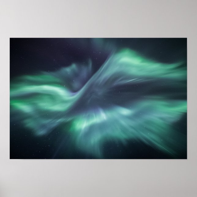 Poster Luzes do norte (Frente)