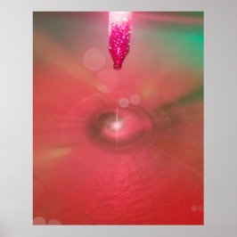 Poster Luzes e cores de fundo para chamadas de vídeo