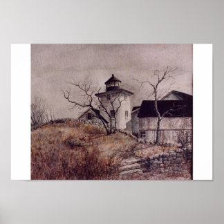 PÓSTER LUZES EM NOANK, CT.