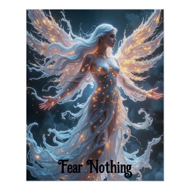 Póster Luzes laterais Eetéreas Ninfas (Frente)