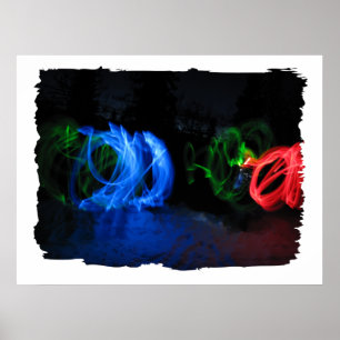 Póster Luzes loucas