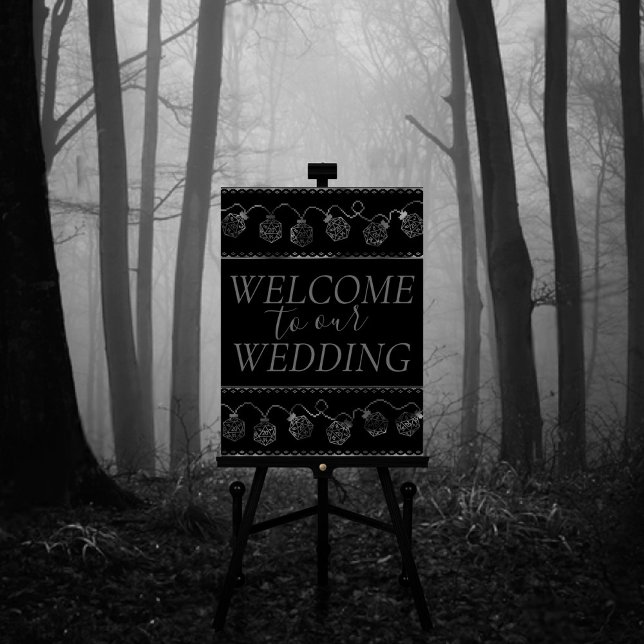 Poster Luzes RPG | Fantasy Tabletop Gamer Dice Welcome (Criador carregado)