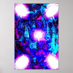 Poster Luzes subaquáticas