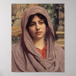Póster Lycinna John William Godward CC0946 Cardstock