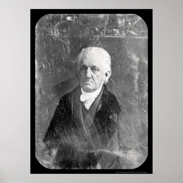 Poster Lyman Beecher Daguerreotype 1847 (Frente)