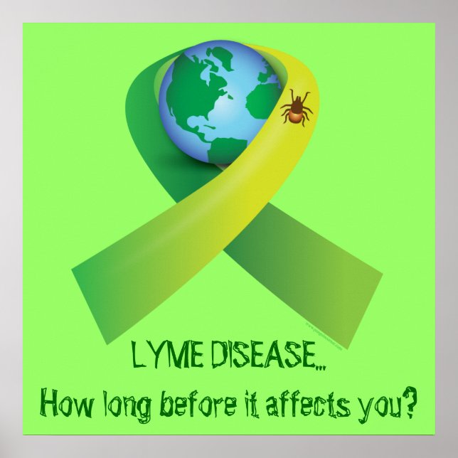Póster Lyme ao redor do mundo (Frente)