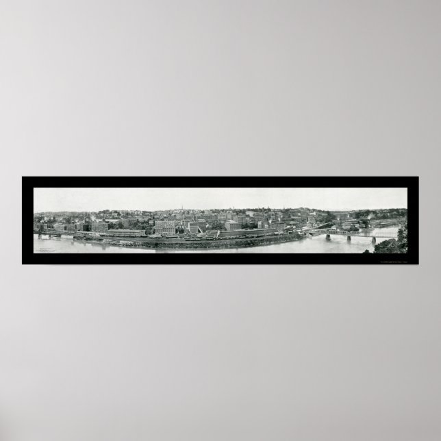 Póster Lynchburg, VA Foto 1908 (Frente)