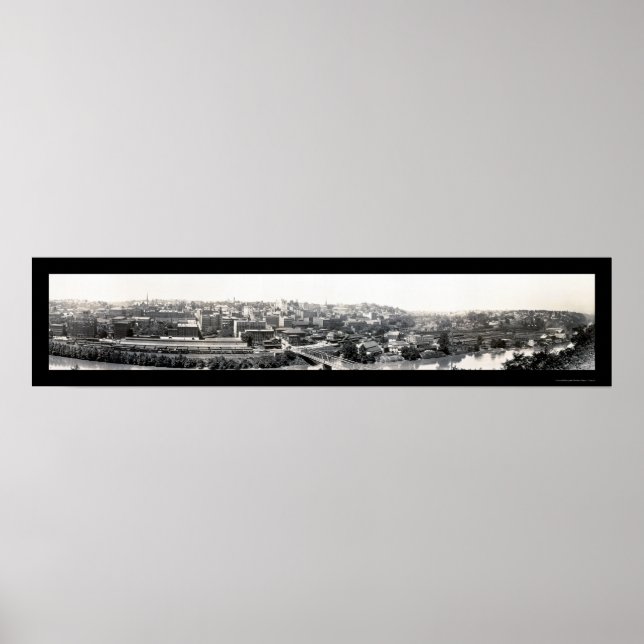 Póster Lynchburg, VA Foto 1915 (Frente)