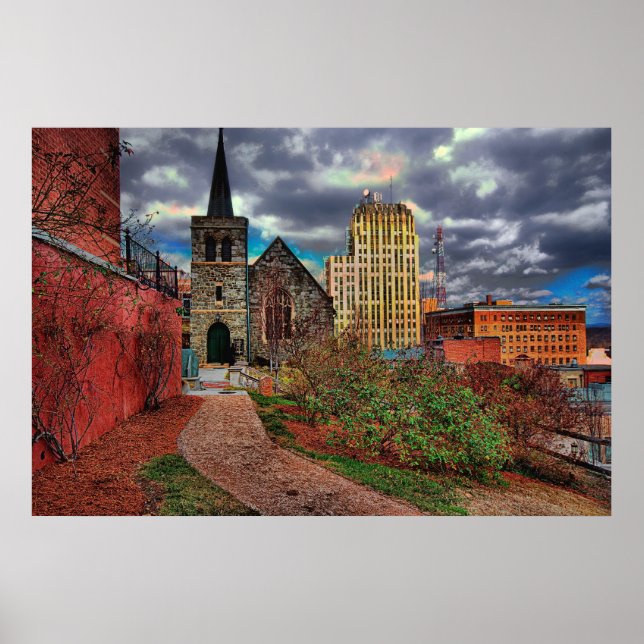 Póster lynchburg vê Artes Aliadas (Frente)