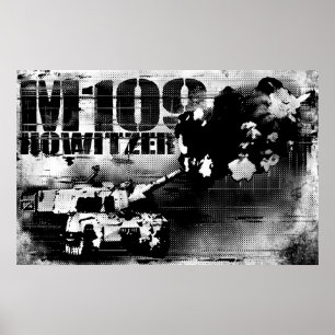 Poster M109 howitzer Print