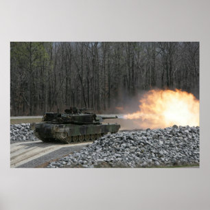 Póster M1A1 Abrams