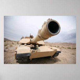 Póster M1A1 Abrams